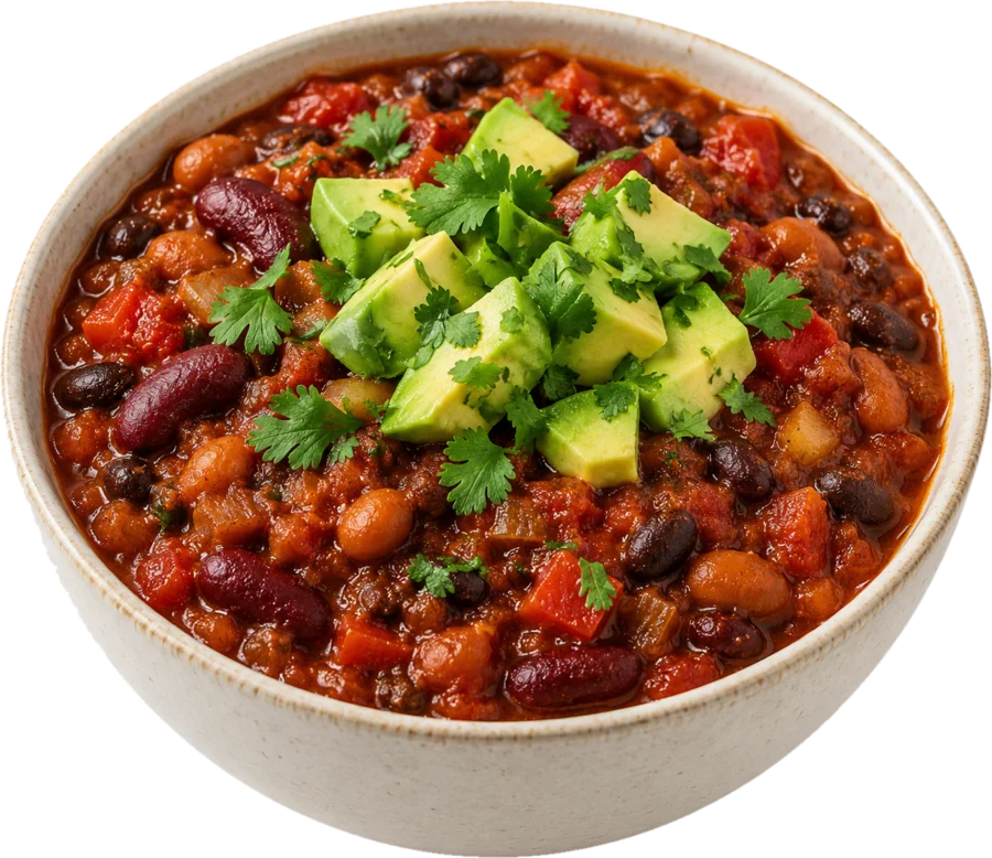 Three-bean chilli